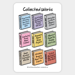 Collected Works Sticker